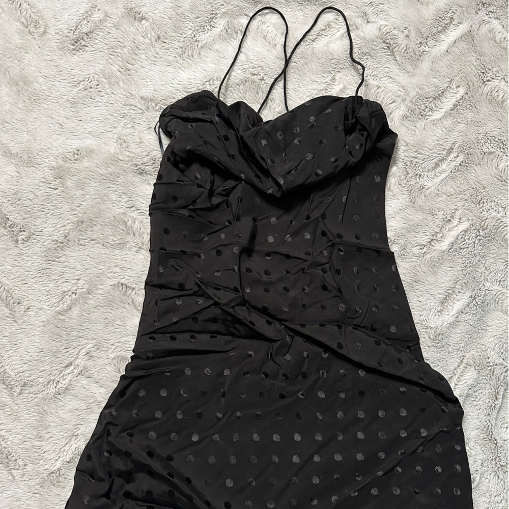 NWT Le Lis cross back mini dress